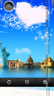 Around tha World tema screenshot