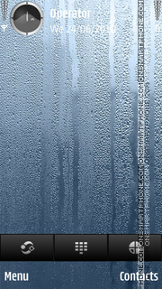 Скриншот темы Rain Screen