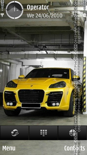 Porsche Cayenne Theme-Screenshot