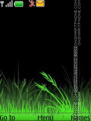 Скриншот темы Grass 3d Sketch Icons