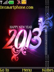 Скриншот темы Happy New Year 2013 01