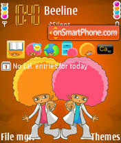 Afro theme screenshot