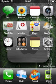 Apple III theme screenshot