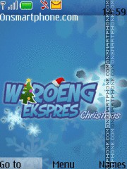 Capture d'écran Waroeng Express Christmas thème