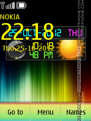 Colorfull Dual es el tema de pantalla