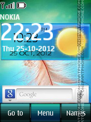 Galaxy Note Digital Theme-Screenshot