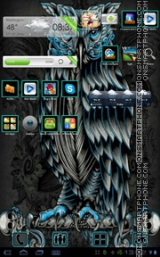 Owl 04 tema screenshot