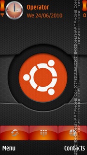 Ubuntu Logo es el tema de pantalla