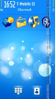 Bubbles 13 theme screenshot