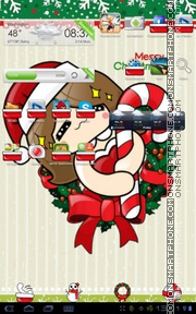 Happy Xmas 01 tema screenshot