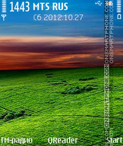 Field tema screenshot