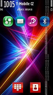 Colours Strike tema screenshot