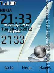 Galaxy Note 2 theme screenshot