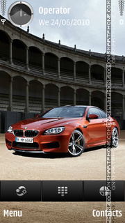 BMW M6 theme screenshot