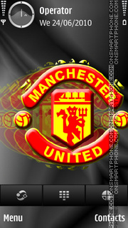 Manchester United theme screenshot