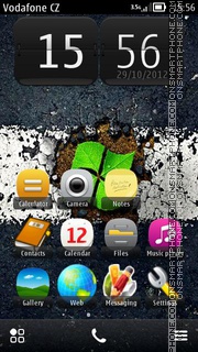 Windows Logos theme screenshot