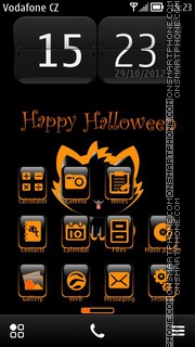 Happy Halloween 12 es el tema de pantalla