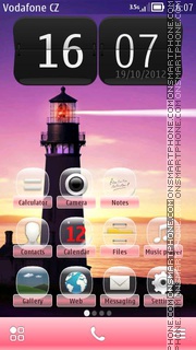Скриншот темы Lighthouse 02