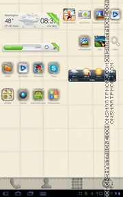 Sketch Theme tema screenshot