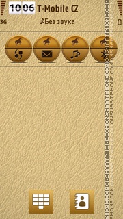 Elegant Leather tema screenshot