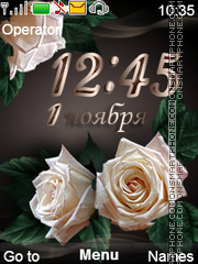 Rose tema screenshot