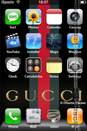 Gucci 17 tema screenshot