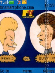 Beavis and Butthead theme screenshot