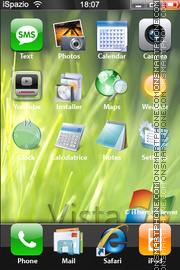 Скриншот темы Vista Theme 02