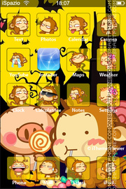 Monkey 06 tema screenshot