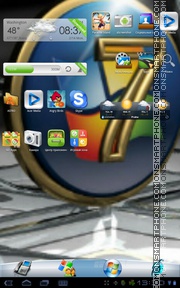 Capture d'écran Windows 7 32 thème