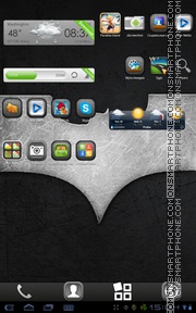 The Dark Knight Rises 01 theme screenshot