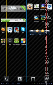 Dark 03 tema screenshot