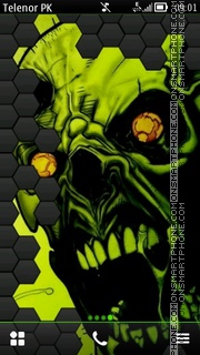 Zombie tema screenshot