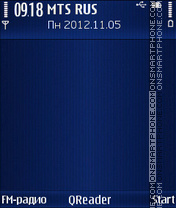 Blue-Set theme screenshot