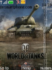 World of Tanks tema screenshot