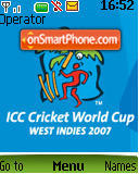 Capture d'écran Cricket World Cup thème
