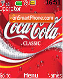 Capture d'écran Cocacola thème