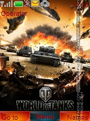 World of Tanks2 es el tema de pantalla