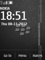 Blackberry 03 es el tema de pantalla