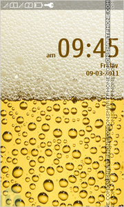 Capture d'écran Beer Theme thème