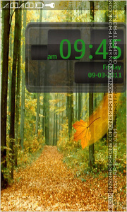 Autumn 03 tema screenshot