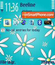 Daisy Default tema screenshot