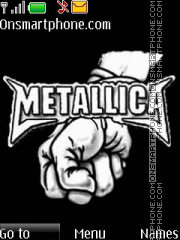 Metallica theme screenshot