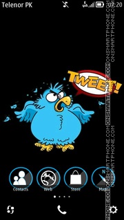 Tweety theme screenshot