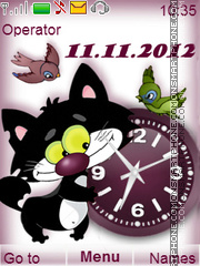 Cat tema screenshot