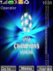 Скриншот темы Champions League