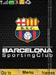 Скриншот темы BarcelonaSC