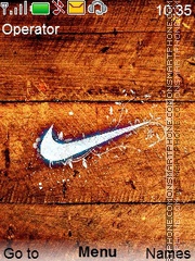 Nike tema screenshot