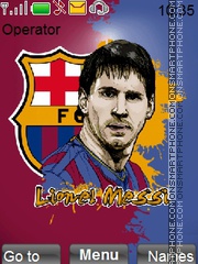 Messi2 tema screenshot