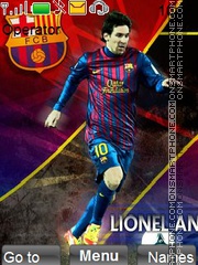 Messi5 es el tema de pantalla